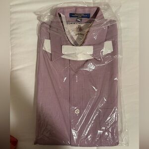 Tommy Hilfiger Men's Lavender Dress Shirt